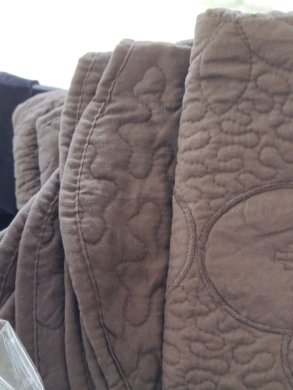 King Size Bed Cover W 2 Shams 🟤 Bown